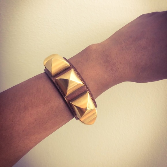 Burberry Prorsum Studded leather bracelet - Picture 1 of 4